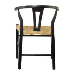 Top 10 ⌛ Black Teak Wood Modern Accent Chair, 20" x 21" x 29" by Ivory and Iris ❤️ 9 Top 10 ⌛ Black Teak Wood Modern Accent Chair, 20" x 21" x 29" by Ivory and Iris ❤️ -Cheap Ivory and Iris Store D651099S 4